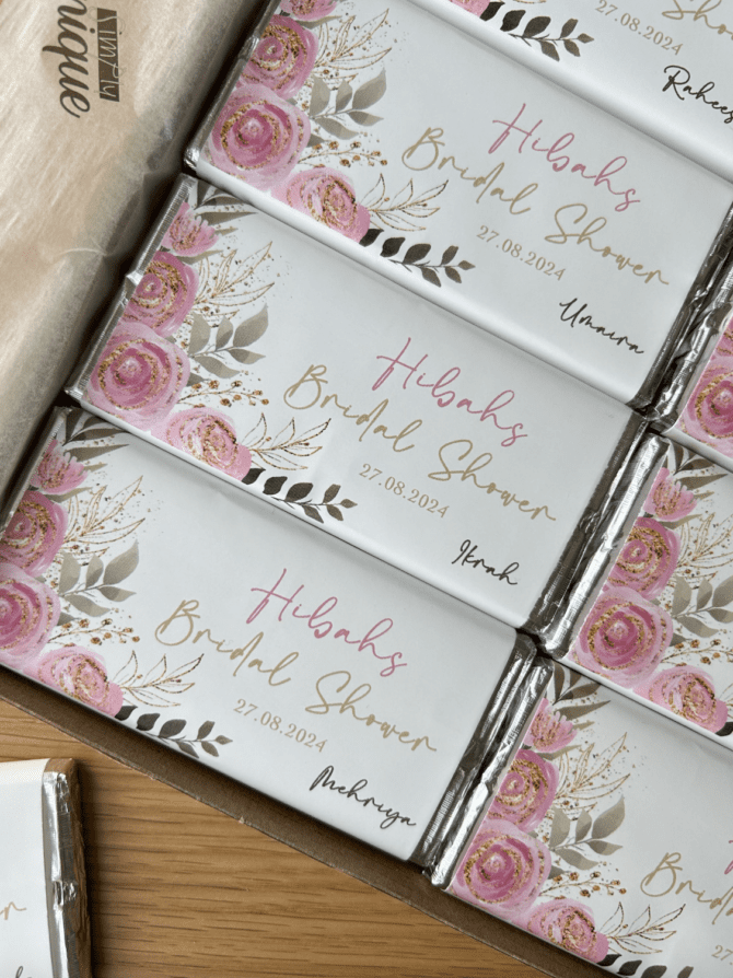 Customised Bridesmaid Bars - Image 4